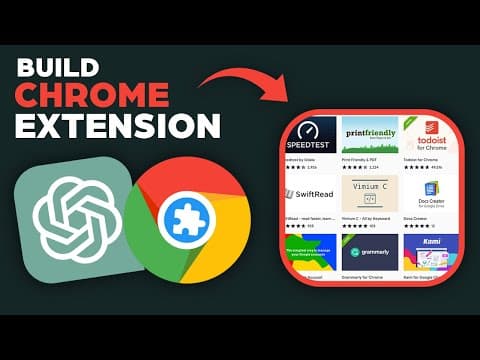 How to Make A Chrome Extension with ChatGPT thumbnail