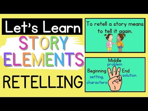 Comprehension Story Elements: Retelling thumbnail