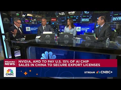 Nvidia and AMD to Pay the U.S. 15% of AI Chip Sales to China to Secure Export Licenses thumbnail