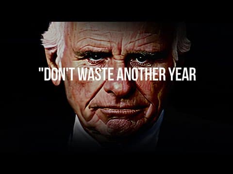 "DON'T WASTE ANOTHER YEAR!" - Jim Rohn New Year Motivational Speech thumbnail