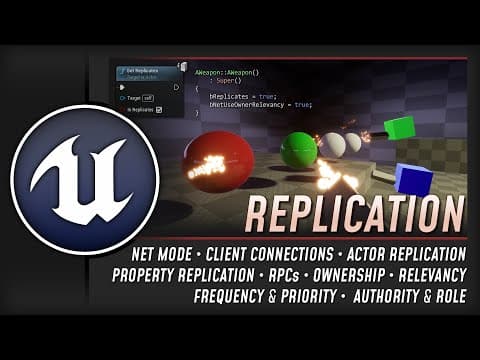 Multiplayer in Unreal Engine: How to Understand Network Replication thumbnail