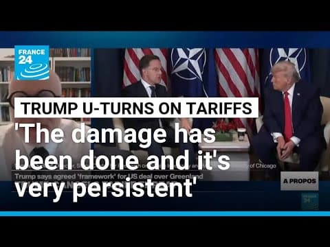 Trump backs down on tariffs, but 'the damage has been done and it's very persistent', expert says thumbnail