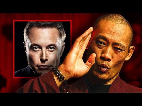 Nobody Wants To Be Elon Musk... | Shaolin Master Shi Heng Yi thumbnail