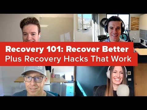Recovery 101: How to Recover Better, Recovery Hacks That Work, and more (Ask a Cycling Coach 256) thumbnail