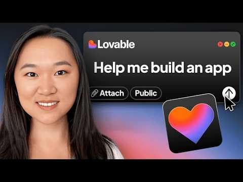 Build a SaaS App in 18 Mins with Lovable! (Vibe Coding Tutorial) thumbnail