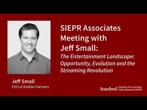 Associates Meeting with Jeff Small, CEO of Amblin Partners thumbnail