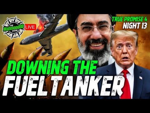 🔴 IRGC Shoots Down A USAF KC-135 Stratotanker | USS Abraham Lincoln FLEES BACK To US | Live thumbnail