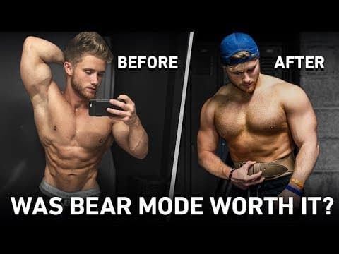 Is Going Bear Mode Worth It? (Dirty Bulking Science vs My Experience) thumbnail