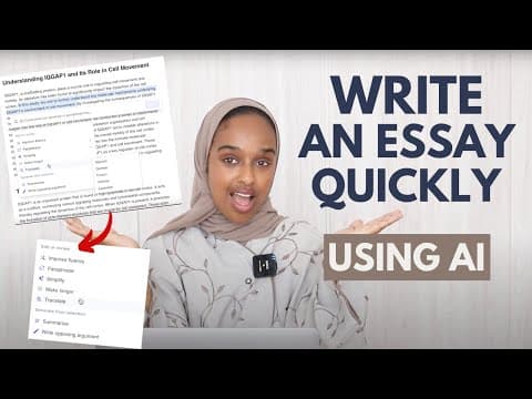 How to Write a First Class Essay Using the Hottest AI Tool thumbnail