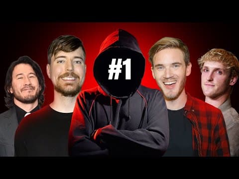 Top 10 Richest YouTubers In The World (NEW #1 REVEALED) thumbnail