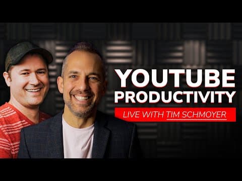 MAKE a GREATER IMPACT on YOUTUBE with Tim Schmoyer of Video Creators thumbnail