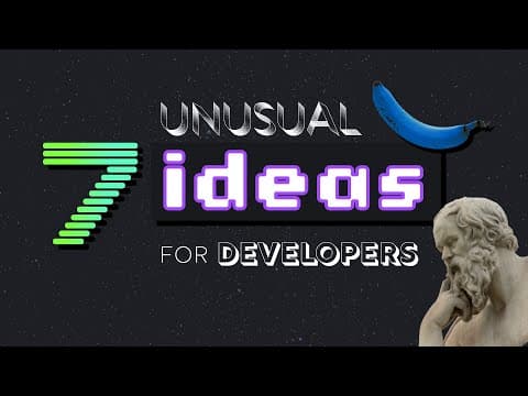 7 Full Stack App Ideas for Developers w/ Instructions Included thumbnail