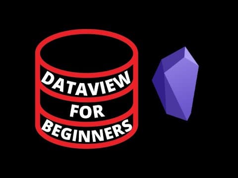 How to use the Obsidian Dataview plugin thumbnail