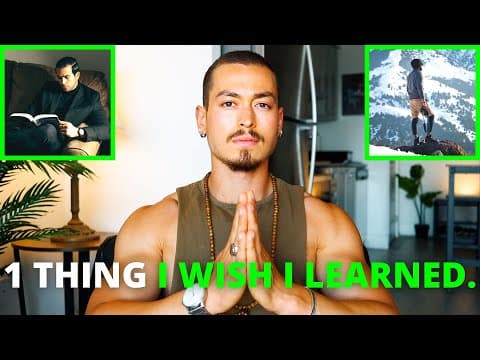 1 THING I WISH I LEARNED WHILE YOUNG! (This Changed My Life...) thumbnail