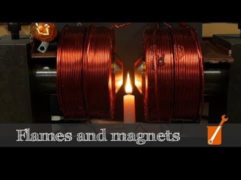 Why Are Candle Flames Affected by Magnetic Fields? thumbnail