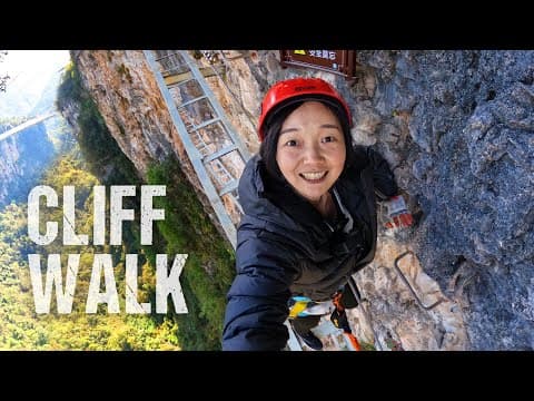 Crazy Cliff Walk in China's Mountain Paradise - Zhangjiajie | S2, EP50 thumbnail