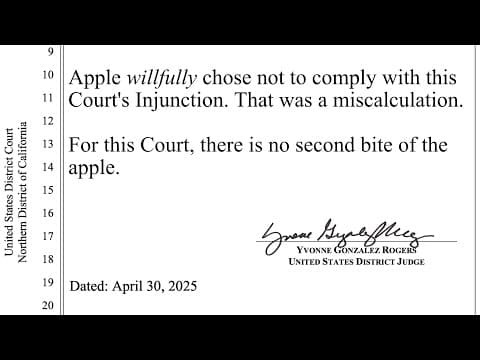 Apple has never lost this hard before thumbnail