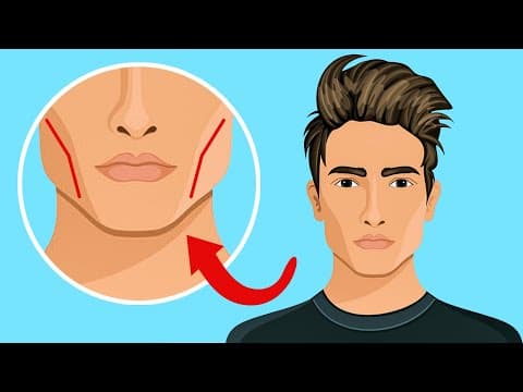 How to Get a Chiseled Jawline (For Men) thumbnail