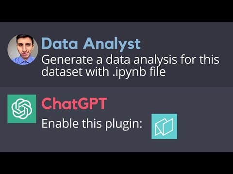 Automate Data Analysis with This ChatGPT Plugin thumbnail
