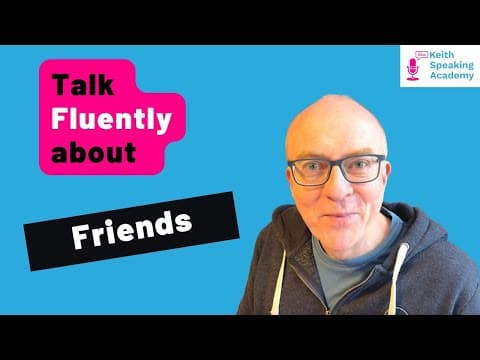 IELTS Speaking Free Live Lesson: Topic of FRIENDS thumbnail