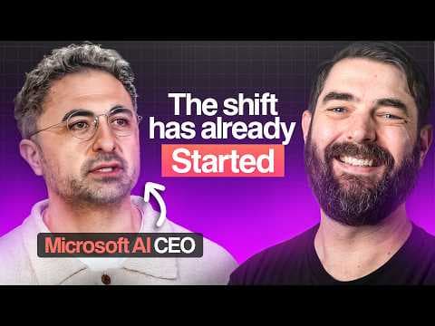 Microsoft AI CEO: The AI Future You’re Not Ready For thumbnail