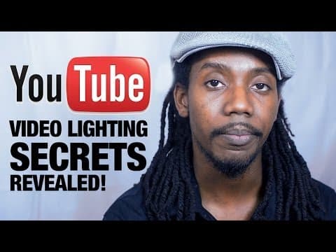 Youtube Video Lighting Secrets thumbnail