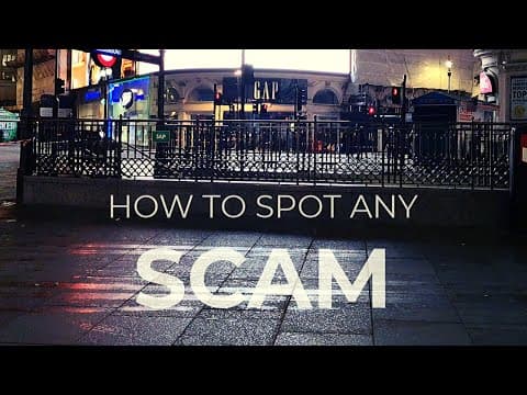 How to spot any SCAM thumbnail