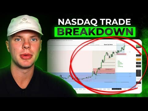 How To Catch Low Resistance Liquidity Runs on Nasdaq (Trade Breakdown) thumbnail