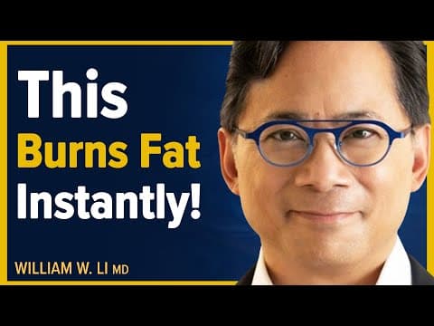 The Science Based Way To Lose Visceral Fat Effectively | Dr. William Li thumbnail