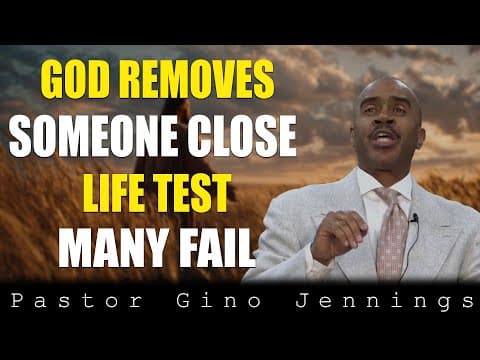 God is Trying to Remove Someone from your Life (Most Christians FAIL) | Pastor Gino Jennings thumbnail