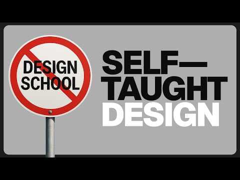 The ONLY Video Self Taught Graphic Designers Need thumbnail
