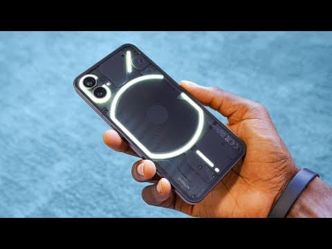 Nothing Phone (1) Review: Seeing Through the Hype! thumbnail