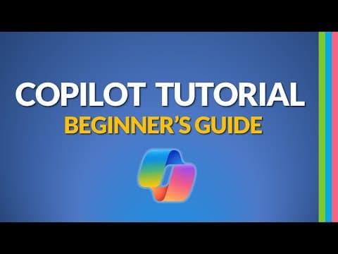 Microsoft 365 Copilot Tutorial – Beginner’s Guide (2025) thumbnail