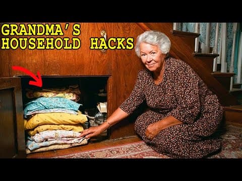 25 CLEVER Small-Space Household Hacks Only Grandma Knew thumbnail