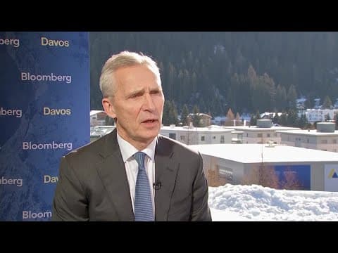 Stoltenberg on Norway Wealth Fund, Greenland, Ukraine thumbnail