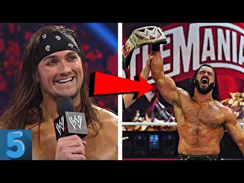5 WWE Wrestlers You NEVER THOUGHT Would MAIN EVENT WrestleMania thumbnail