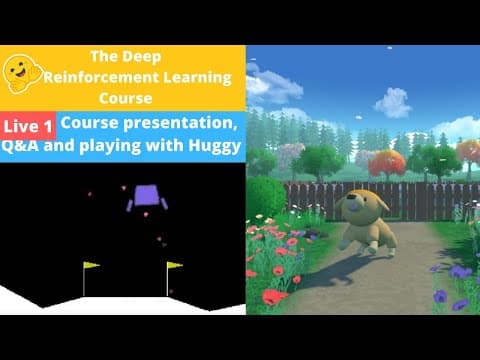 Deep RL Course. Intro, Q&A, and playing with Huggy 🐶 thumbnail
