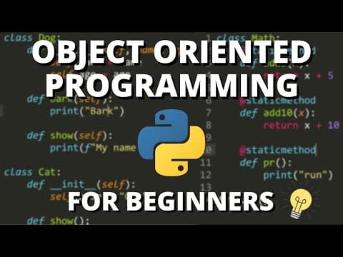 Python Object Oriented Programming (OOP) - For Beginners thumbnail