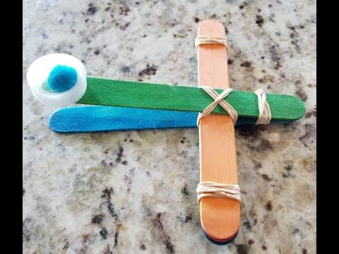 How to Make a DIY Catapult with Popsicle Sticks thumbnail