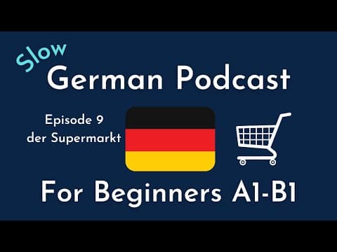 Wie kauft man in einem deutschen Supermarkt ein? thumbnail
