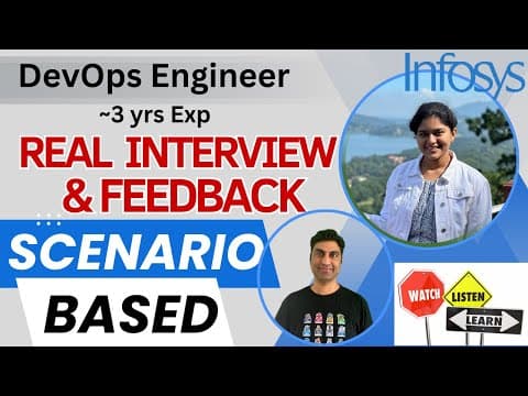 Lots of Learnings from DevOps and Cloud engineer Live Interview thumbnail