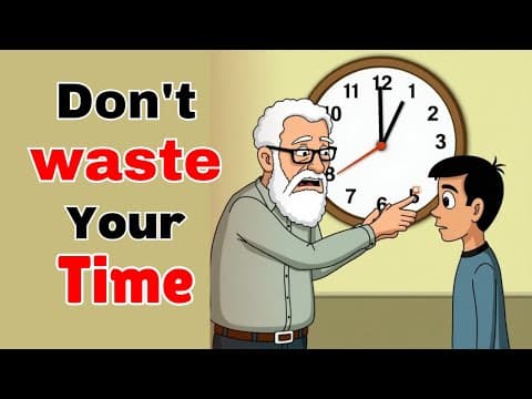 Don't waste Your Time | Improve Your English Speaking | Graded Reader | Learn English with Podcast thumbnail