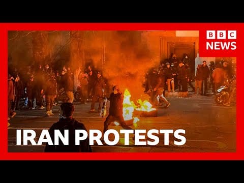 Iran claims anti-government protests ‘under control’ | BBC News thumbnail