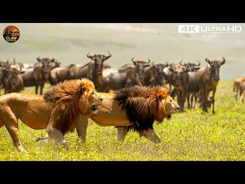 African Savanna – Nomadic Lions: A Journey to Claim a New Kingdom | Wildlife Documentary thumbnail