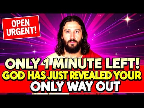 GOD SAYS- "WE NEED TO TALK BEFORE TOMORROW"👆God Message Today~ Gods Message Now👆EP78 thumbnail