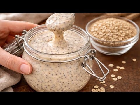 Lost 22 pounds (10 kg) in a month! I eat this oat yogurt every morning – no sugar! thumbnail