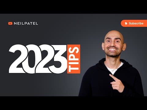 Digital Marketing Tips for 2023 thumbnail