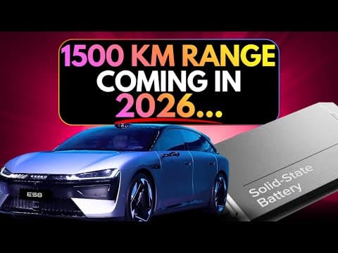 Chery’s Solid-State EV with Insane 1,500 km Range in −30°C! Coming This Year thumbnail