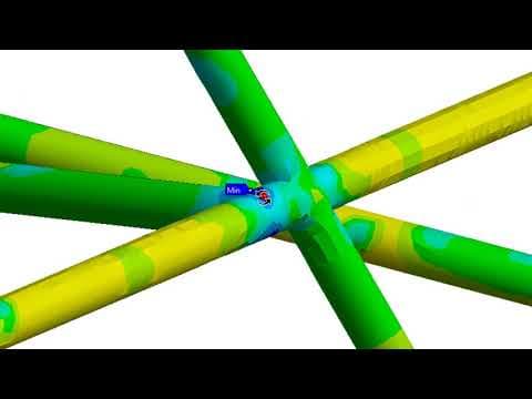 Explicit Analysis of a Roll Cage Model Setup and Solution Part 2 thumbnail