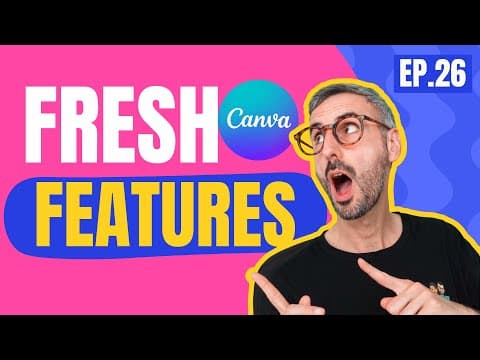 Canva Unveiled 14 Exciting NEW Features | What's HOT in Canva 🔥 [Ep. 26] thumbnail